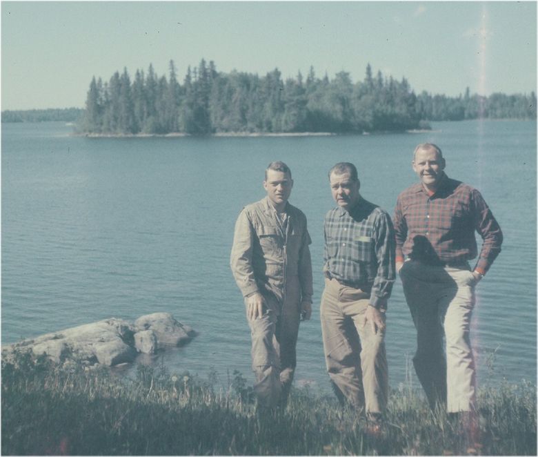 344 Fishing Trip, Bill Carrothers, Bob Fulton, Bill